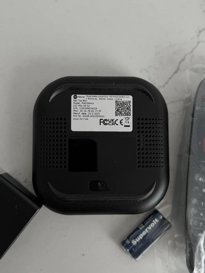 MAG544W3 Brand New/ 600Mbps built-in DUAL WiFi 5G 4K LINUX - Image 4 of 4