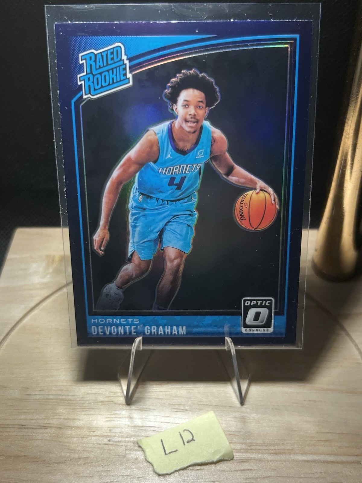 Devonte' Graham 2018-19 Panini Donruss Optic Rated Purple Prizm #189 Rookie RC