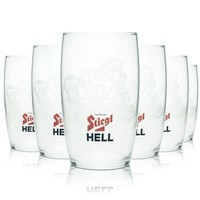 6X Stiegl Bierglas 0,3L Willi Becher GläSer Set Hell Brauerei ÖSterreich Gastro