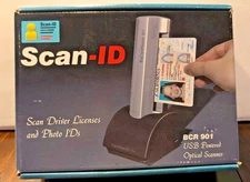 Medical Insurance Card ID Card Scanner (w/Scan-ID LITE; Windows) BCR901 NO BASE