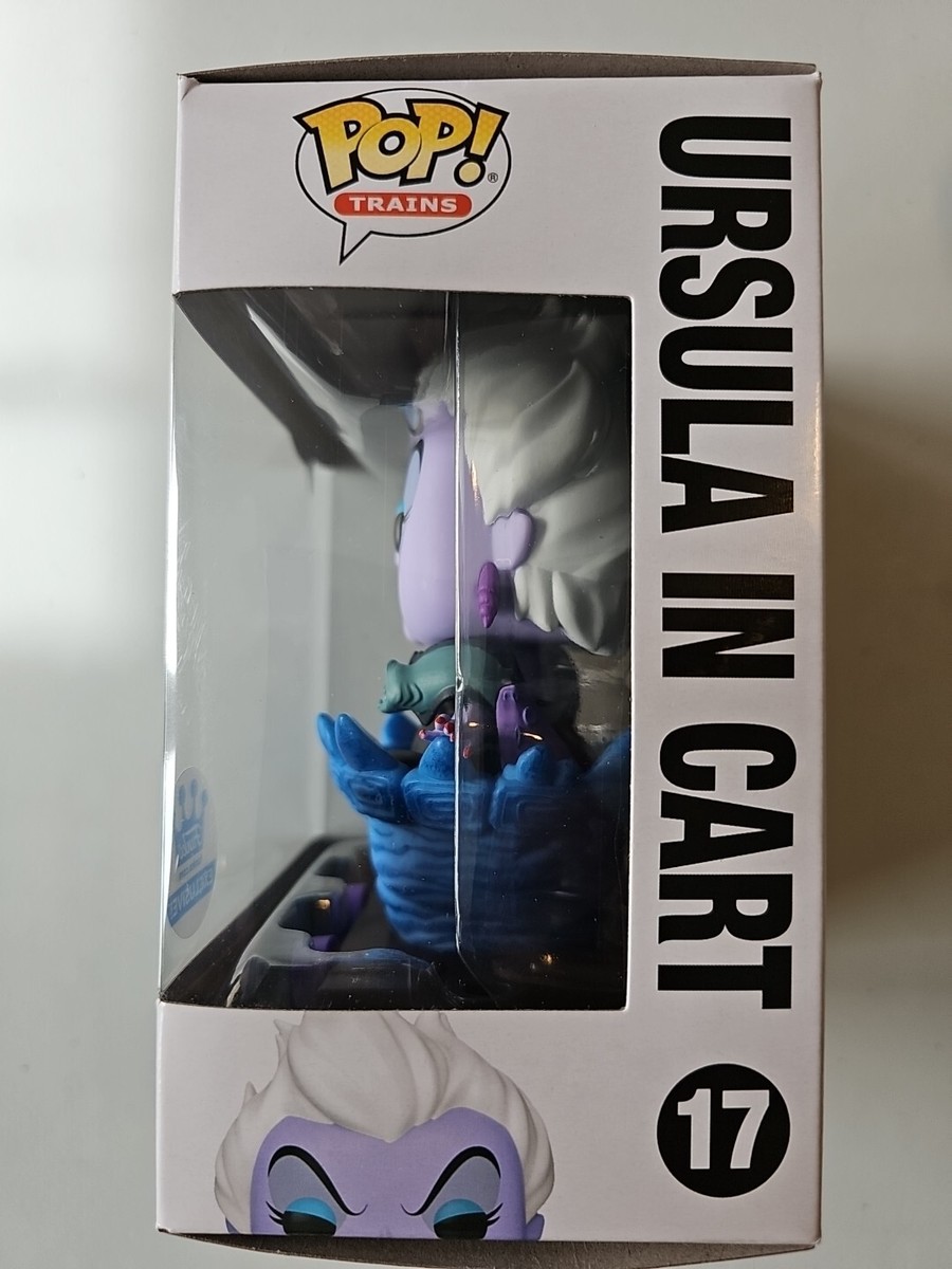 FUNKO POP ! URSULA IN CART #17 FUNKO SHOP EXCLUSIVE POP TRAINS