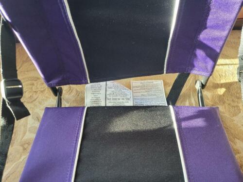 Baltimore Ravens NFL Fútbol americano plegable asiento estadio silla cojín - Imagen 2 de 5