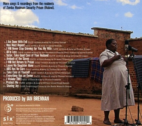 ZOMBA PRISON PROJECT - I WILL NOT STOP SINGING CD NEU - Bild 2 von 2