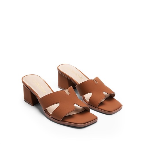 Dream Pairs Women Square Toe Heeled Sandals Chunky Block Heels Party Daily Pumps - Picture 21 of 36