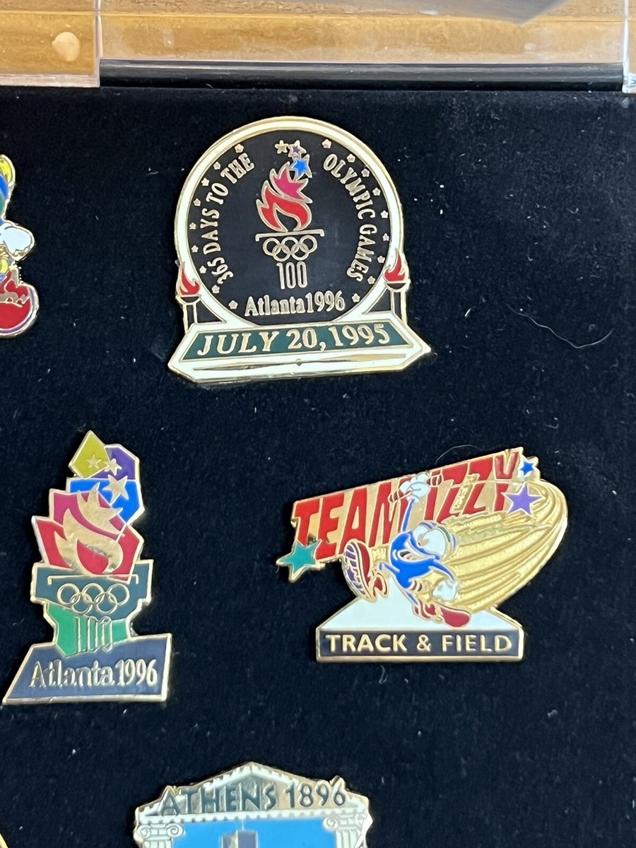 1996 Olympic Games Collectors Pin Set Atlanta 100 In Box with