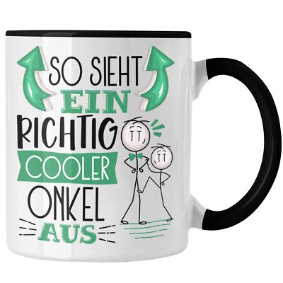 Trendation - Onkel Tasse Geschenk So Sieht Ein RIchtig Cooler Onkel Aus Geschenk