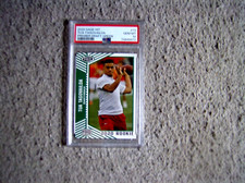 2020 SAGE HIT TUA TAGOVAILOA PREMIER DRAFT GREEN ROOKIE CARD PSA 10. rookie card picture