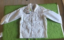 Giubbino Bianco Bimba 9/10. E 4 Anni