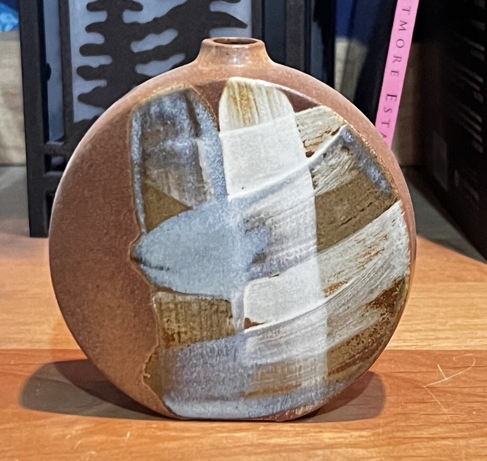 Pottery Craft USA Vase Cactus Flower Old Town Vintage Mid Century Mcm Disc Vtg eBay