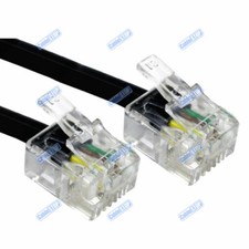 RJ11 to RJ11 ADSL ROUTER Cable TELEPHONE Lead for SKY BT PHONE BROADBAND LOT