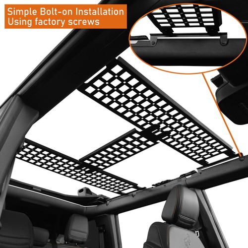 Hooke Road Front Middle Rear Overhead MOLLE Panel Kit Fit 2021-2025 Ford Bronco - Picture 14 of 16
