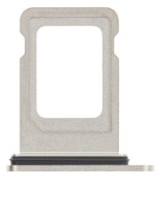 Dual Sim Card Tray Compatible For iPhone 12 Pro / 12 Pro Max Silver 