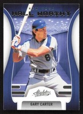 2022 Panini Absolute Gary Carter Hall Worthy #HW-12 Card