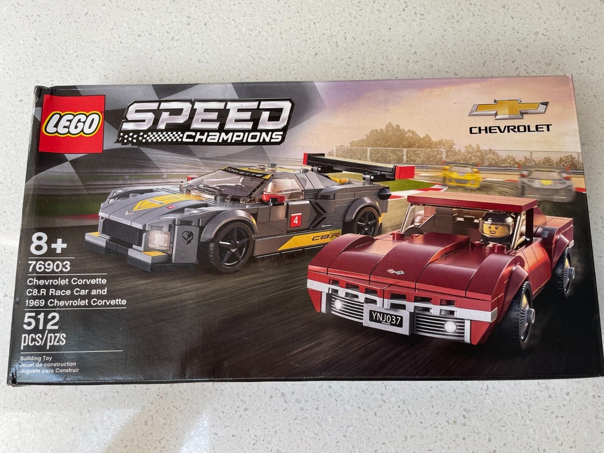 LEGO Misprint 76903 Speed Champions C8R Race Car/1969 Chevy