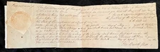1781 HANDWRITTEN MANUSCRIPT Lancaster Pennsylvania BASTARD SUBPOENA Document Law