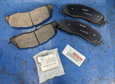 #ad Bosch QuietCast Premium BP1399 Brake Pad Set Front $36.99