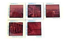 Vintage Washington DC  Pana Vue Slides Lot of 5 Slides Panorama Air View