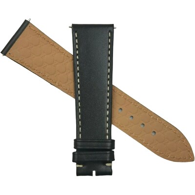GUCCI - 22 MM - GENUINE - LEATHER WATCH STRAP - OEM - BRACELET - NOS - BAND