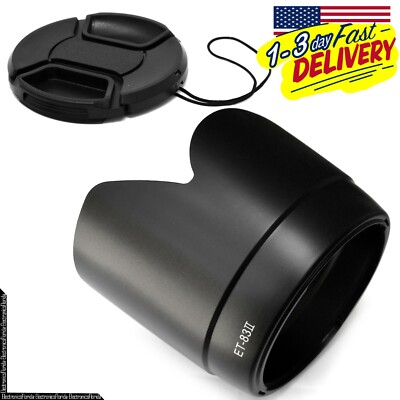 (ET-83II + Lens Cap) Lens Hood for Canon EF 70-200mm f/2.8L USM ET83II