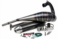 Auspuff Giannelli Enduro Kohlefaser FüR Aprilia RX / SX 50 99-04 (E)