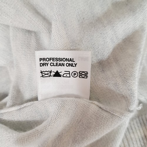 Ee By Etcetera Heather Gray Cardigan Sweater Button Silk Blend Womens Medium - Picture 9 of 11
