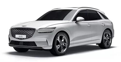 For 2022-2025 Genesis GV70 Genuine Front & Rear Molded Splash Guards Mud Flaps - Picture 7 of 9