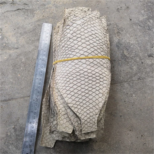 2pcs Real Fish Leather Carp Leather Fabric Soft Carp Fish Skin Leather Pelt Hide - Picture 14 of 25