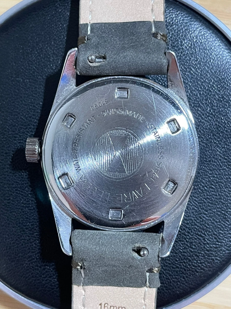 Vintage Favre-Leuba Geneve Sea King Hand-Winding Swiss Made | Unique Dial |  Ebay