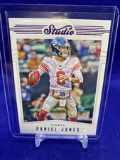 2019 Chronicles Studio Daniel Jones #S3 Purple RC Portrait 13/49 New York Giants
