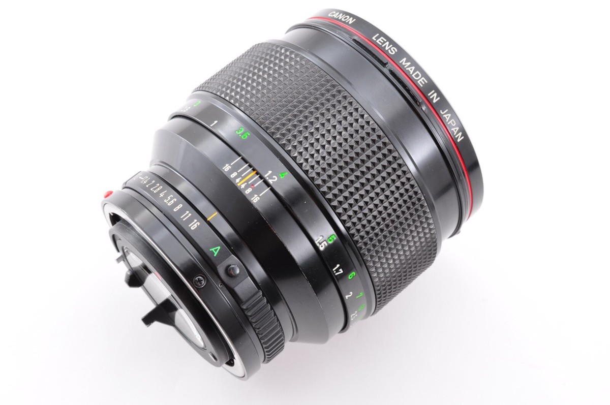Near MINT] Canon New FD NFD 85mm f/1.2 L MF portrait Luxury