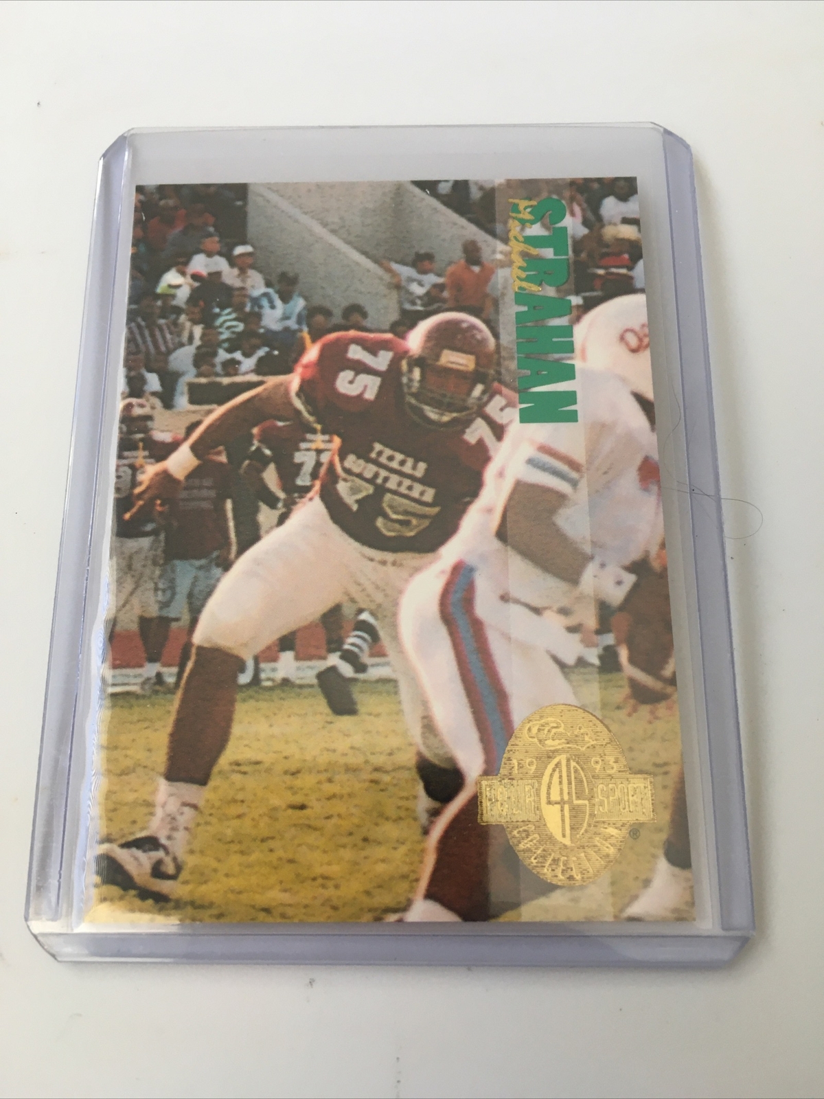1993 Classic Four Sport MICHAEL STRAHAN Rookie #146 Texas NY Giants