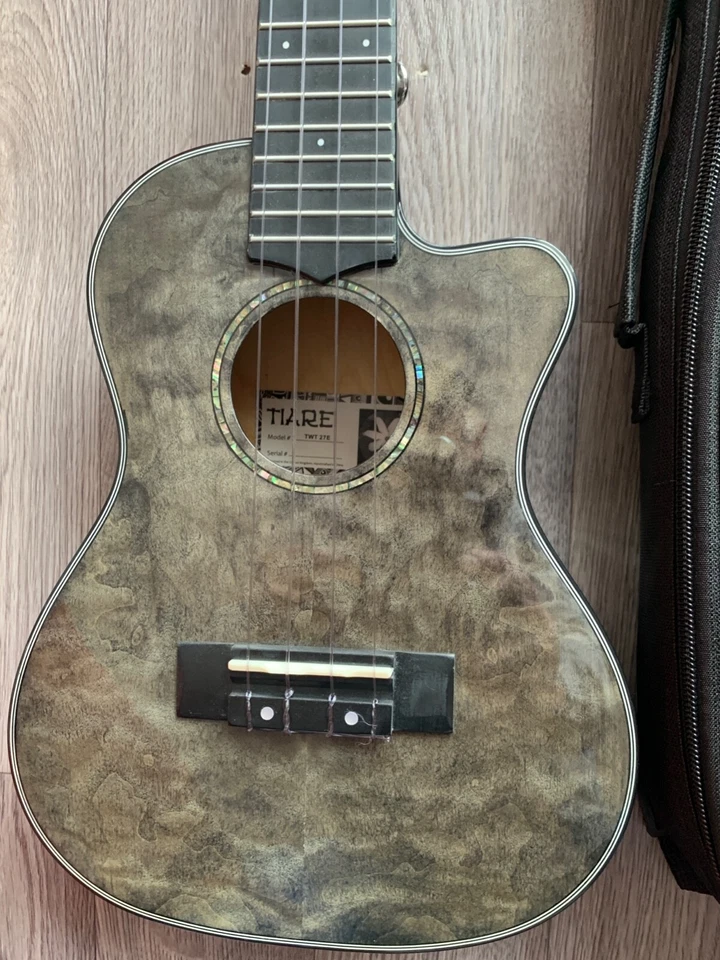 NEW FLAME CONCERT UKULELE, TANGLEWOOD, ELECTRO ACOUSTIC, TWT27E,RRP IS £299.00 - Image 3 of 4