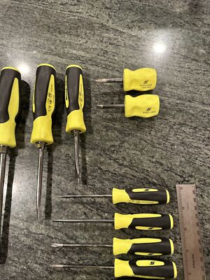 Snap On sgdx160bfhv 16 pc screwdriver set 8 phillips 8 flat | eBay