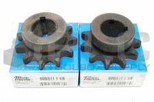 LOT OF 2 NEW MARTIN 60BS11 1 1/8 SPROCKET 1/8" BORE