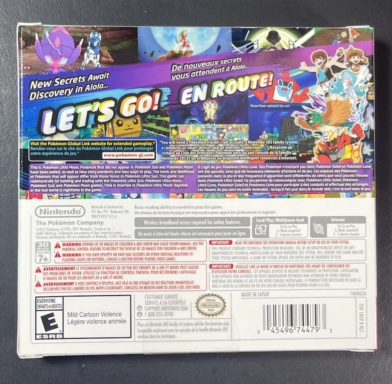 Pokemon Ultra Moon [ Launch Edition Box Set ] (3DS) NEW - Image 2 of 4