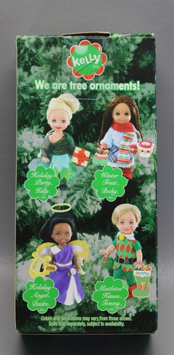 New Old Stock Barbie Christmas Kelly Doll Ornament Your Choice - Picture 23 of 67