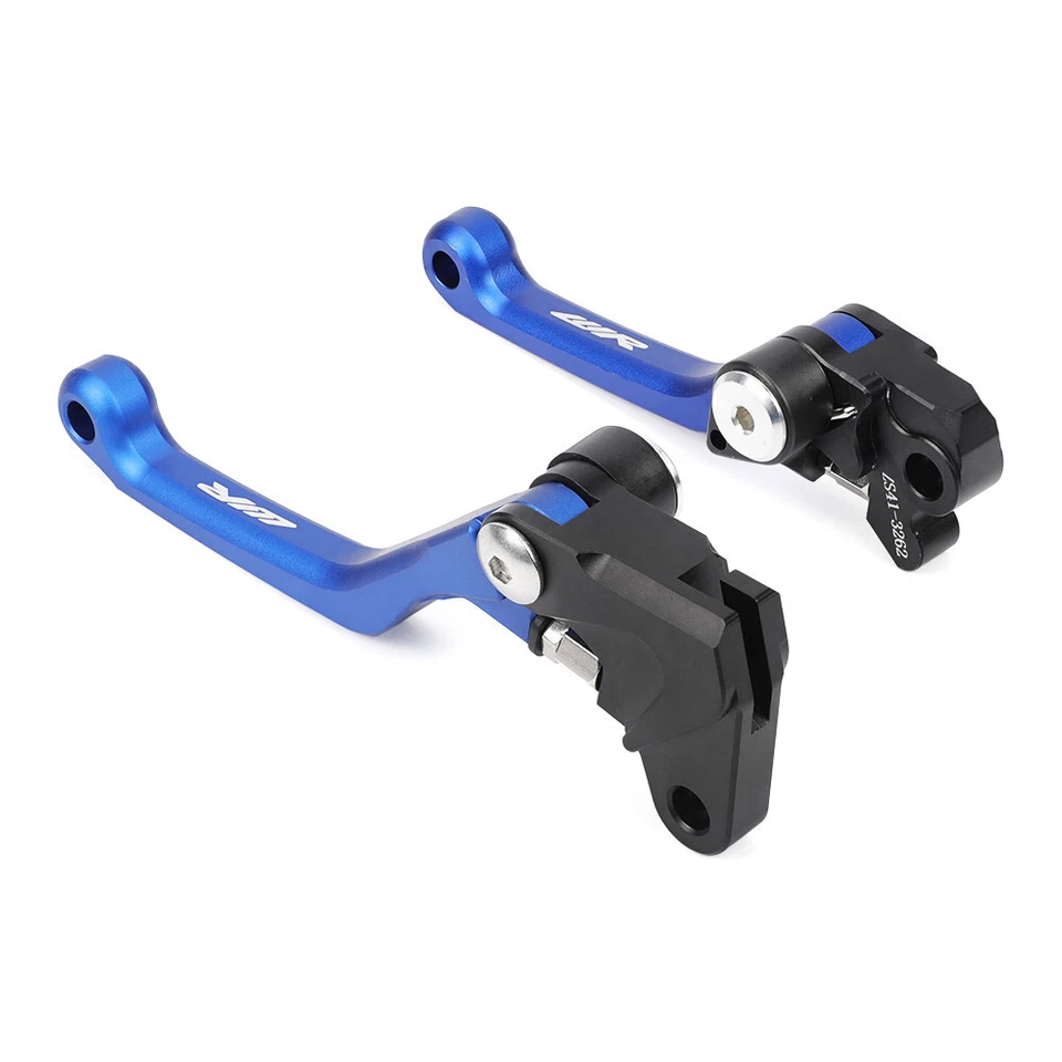 Palancas de embrague de freno pivote CNC para Yamaha WR250F WR450F 2001-2016 carreras todoterreno Foto 3 de 4
