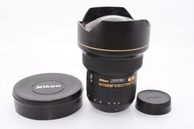 Objectif Nikon AF-S NIKKOR 14-24mm F/2.8G ED – Grand-angle Zoom, état MINT (occasion)