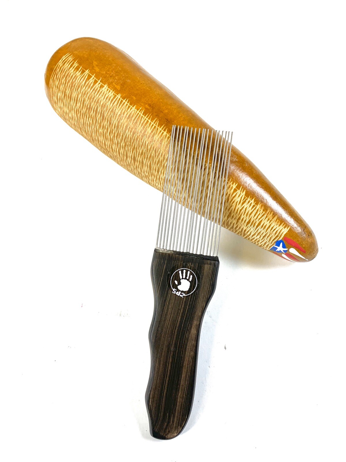 Puyero Deluxe Para El Guiro De Puerto Rico. Scraper For Puerto Rico