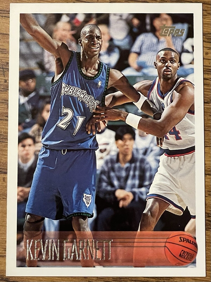 Kevin Garnett 1996-97 Topps Basketball Card #131 Timberwolves NBA