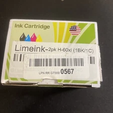 Limeink Remanufactured Ink Cartridge 60XL 60 XL Replacement for HP Envy 100 1...