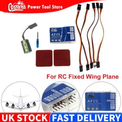 A3 V2 Flight Controller Stabilizer 3-Axis Gyro For RC Fixed Wing