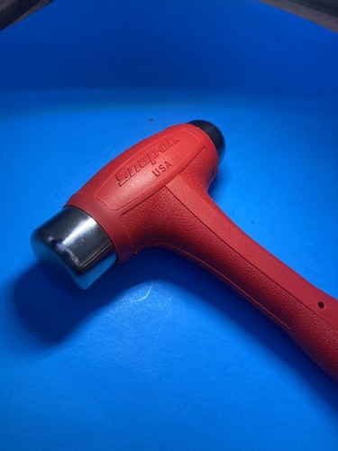 Snap-on Tools USA NEW RED 16oz/450g Soft Grip Dead Blow Hammer HBBD16 - Picture 1 of 4