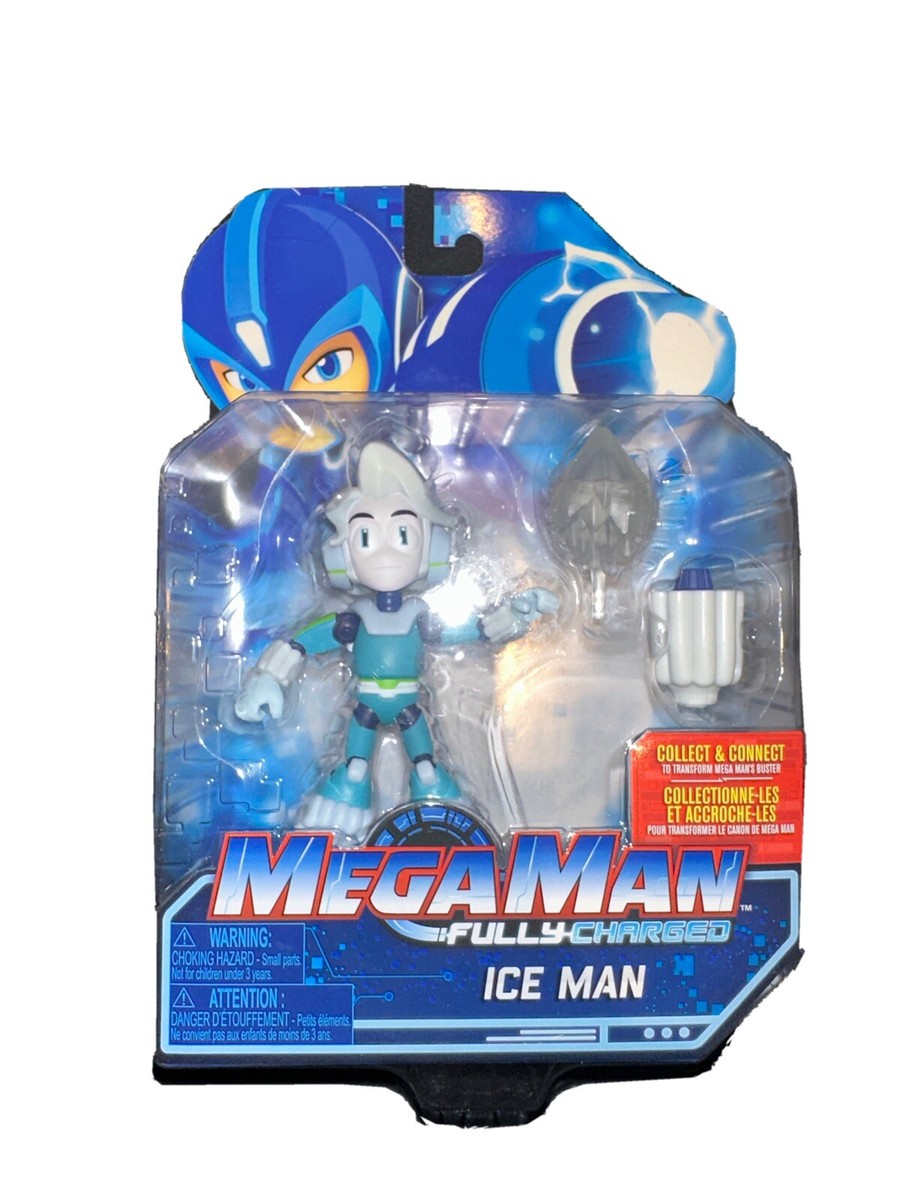 NEW Mega Man Fully Charged Articulated Figure 2019 Ice Man Factory