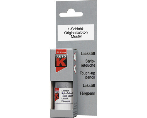9ml Lackstift Tupflack Multona 0001 AutoK Für Renault Blanc
