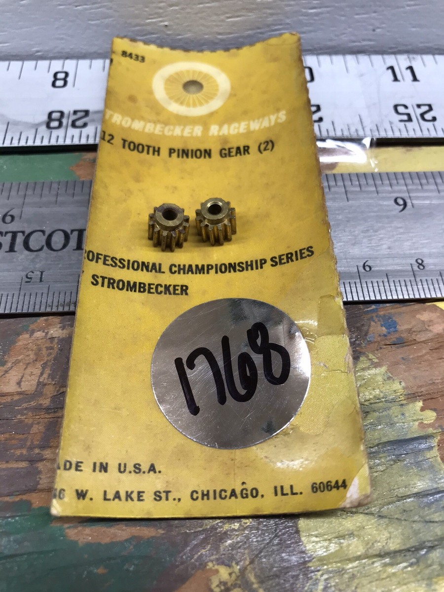 STROMBECKER #8433: Pinion Gear 12 Tooth X 3/32
