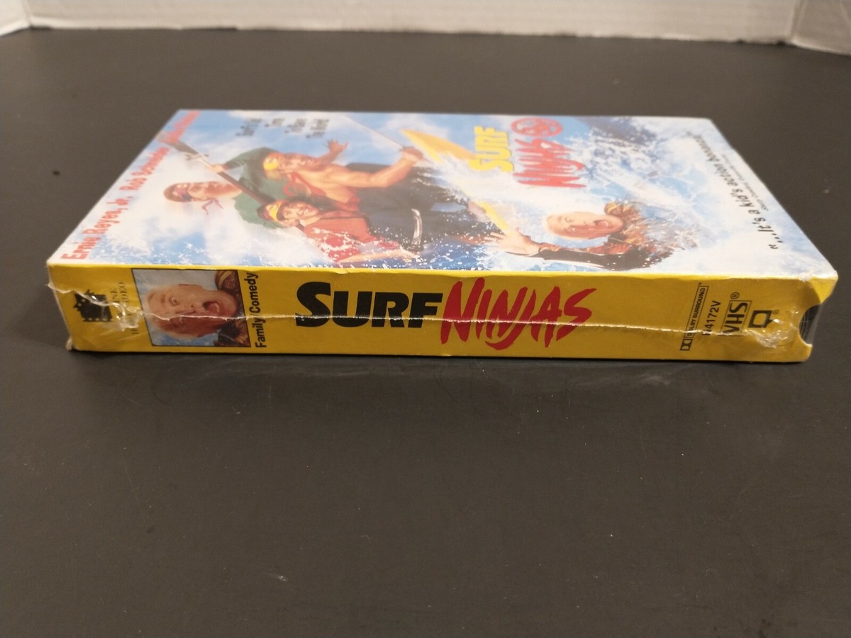 BRAND NEW Surf Ninjas (VHS, 1993) Leslie Nielsen OOP Rare | eBay