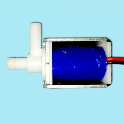 Normally Closed Solenoid Valve DC 6V 12V 24V N/C Electric Water Exhaust Valve 