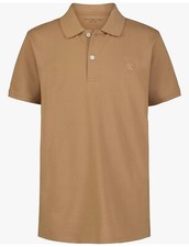 Calvin Klein Boys' Short Sleeve Micro Pique Solid Polo, Button Closure sz 18-20