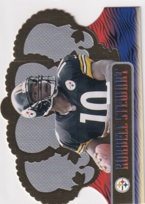 1999 CROWN ROYALE DIE CUTS KORDELL STEWART PITTSBURGH STEELERS FOOTBALL JC-2592